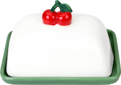 Масленка HOMECLUB Juicy, 14см, фарфор, Арт. EL256329, вид