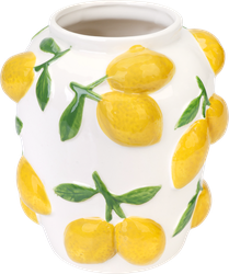 Ваза HOMECLUB Lemon, 17см, керамика, Арт. KL751, вид