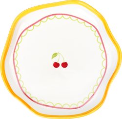 Тарелка HOMECLUB Art fruit, 20см, керамика, Арт. YL259240, детальное фото