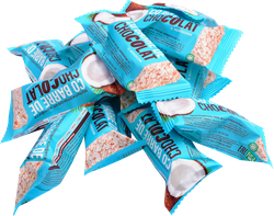 Конфеты CO BARRE DE CHOCOLAT Мультизлаковые с кокосом, весовые, детальное фото