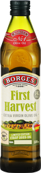 Масло оливковое BORGES First Harvest Extra Virgin, 500мл, вид