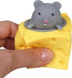 Игрушка-антистресс в виде кусочка сыра, Арт. 636374, изображение