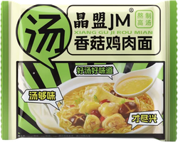 Лапша JM со вкусом курицы и грибов, 77г, детальное фото