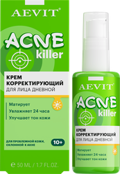 Крем дневной для лица AEVIT Acnekiller корректирующий, 50мл, детальное фото