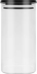 Банка для сыпучих продуктов ATTRIBUTE Bamboo, квадратная, 1.4л, фотография