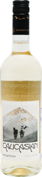 Вино CAUCASIAN Ркацители белое сухое, 0.75л, фотография