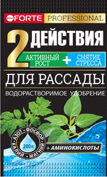 Удобрение водорастворимое для рассады BONA FORTE с аминокислотами, Арт. BF23010961, 100г, фотография