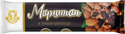 Батончик марципановый ПУРПУР в темном шоколаде, 45г, изображение