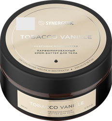Крем-баттер для тела SYNERGETIC Табак, ваниль, 200мл, фото