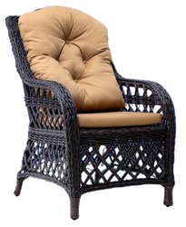 Кресло садовое BEATRISS, искусственный ротанг, 68х85х110см, картинка