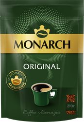 Кофе растворимый MONARCH Original натуральный сублимированный, 210г, фото