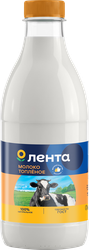 Молоко пастеризованное топленое ЛЕНТА 3,2%, без змж, 400мл, фотография