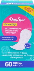 Прокладки ежедневные DAY SPA Natural Soft normal, 60шт, детальное фото