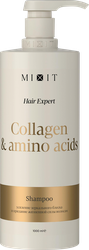 Шампунь MIXIT Collagen&Amino acids для блеска и придания силы волосам, 1000мл, фото