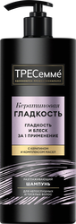 Шампунь ТРЕСЕММЕ Кератиновая гладкость, 1000мл, вид