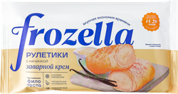 Рулетик замороженный FROZELLA Греческий, с заварным кремом, 240г, фото