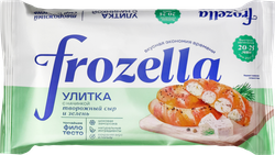 Улитка замороженная FROZELLA Греческая, с творожным сыром и зеленью, 200г, вид