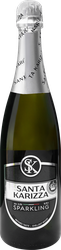Сидр SANTA KARIZZA Sparkling яблочный полусухой газированный, 0.75л, картинка