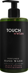 Гель для мытья рук TOUCH Черный перец, нероли, амбра, 450мл, изображение