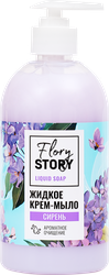 Жидкое крем-мыло FLORY STORY Сирень, 500мл, изображение