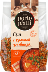 Суп PORTO PIATTI Чечевичный, 250г, изображение
