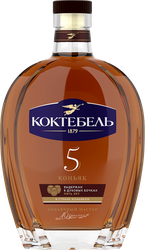 Коньяк КОКТЕБЕЛЬ 5 лет 40%, 0.7л, вид