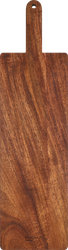 Доска разделочная PLATUNUM CHOICE Brown длинная, акация, 58х16х2см, Арт. SML-2, изображение