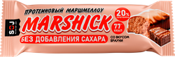 Батончик протеиновый SOJ Marshick, со вкусом брауни, глазированный без  сахара, 30г, изображение