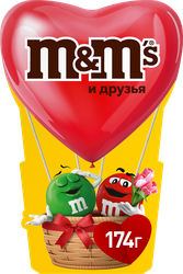 Набор кондитерских изделий M&M'S & FRIENDS Шар Весна, 174г, вид