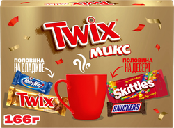 Набор кондитерских изделий TWIX Микс Конверт Весна, 166г, фотография