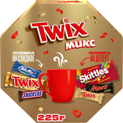 Набор кондитерских изделий TWIX Микс Восьмиугольник Весна, 225г, изображение