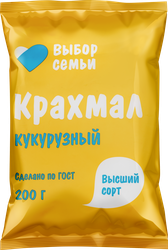 Крахмал кукурузный ВЫБОР СЕМЬИ, 200г, детальное фото