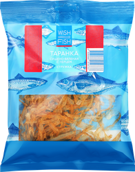 Таранка сушено-вяленая WISH FISH Путассу с перцем, стружка, 20г, фото