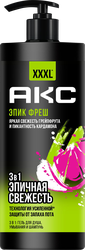 Гель для душа и шампунь АКС Эпик фреш 3в1, 1л, крупный план