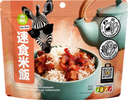 Рис ЮЙ МЭЙ со вкусом свинины по-тайваньски, 160г, картинка