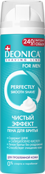 Пена для бритья DEONICA For men Чистый эффект, 240мл, детальное фото