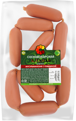 Сардельки СОСНОВОБОРСКАЯ Мусульманские с говядиной Халяль, весовые, детальное фото