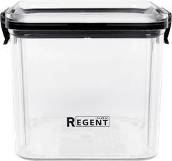 Контейнер для сыпучих продуктов REGENT INOX Linea Desco, пластик, 0.7л, Арт. 93-DE-CA-30-700, картинка