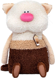 Игрушка BUDIBASA Кот Мокко 38см, Арт. CCp38-01, картинка
