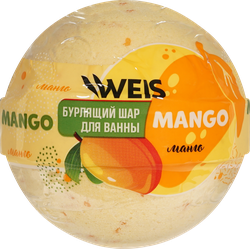 Бурлящий шар для ванны WEIS Mango, 160г, изображение