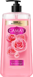 Гель для душа CAMAY Romantique Нежная кожа, 1000мл, крупный план