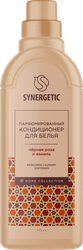 Кондиционер для белья SYNERGETIC Черная роза и ваниль, 750мл, изображение