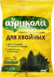 Удобрение для хвойных растений АГРИКОЛА, Арт. 04-963, 50г, крупный план