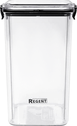 Изображение товара Контейнер для сыпучих продуктов REGENT INOX Linea Desco, пластик, 1.3л, Арт. 93-DE-CA-30-1300