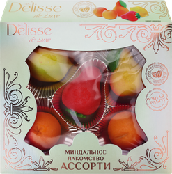 Конфеты DELISSE DE LUXE Миндальное лакомство ассорти, 100г, фото