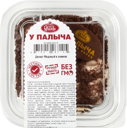 Десерт У ПАЛЫЧА Медовый в сливках, 120г, картинка
