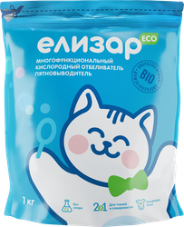Пятновыводитель ЕЛИЗАР средство для стирки, 1кг, вид