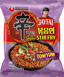 Лапша NONGSHIM Шин Стир-Фрай Том Ям, 130г, фото