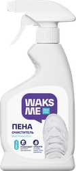 Пена-очиститель WAKSME Sneaker Foam для кроссовок и рантов, 250мл, вид