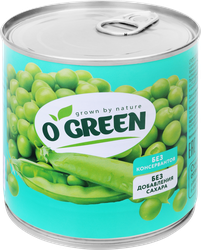 Горошек O'GREEN без сахара, 425мл, фото